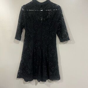 A.Buyer size 7 Black lace worn once